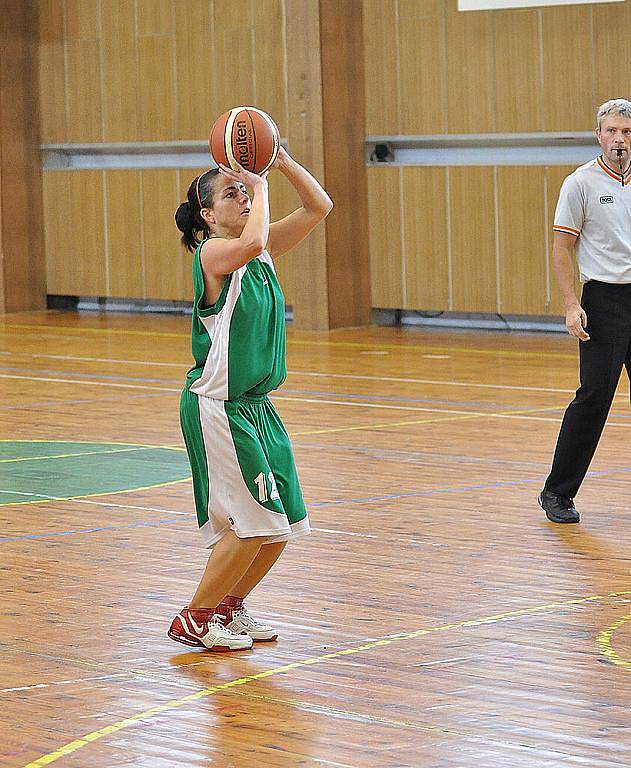 Basketbalistky Bižuterie podlehly Plzni 62:69. 