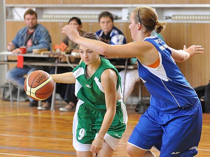 Basketbalistky Bižuterie podlehly Plzni 62:69. 