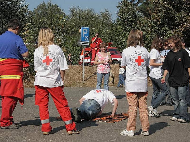 Den Integrovaného záchranného systému Libereckého kraje v Železném Brodě.