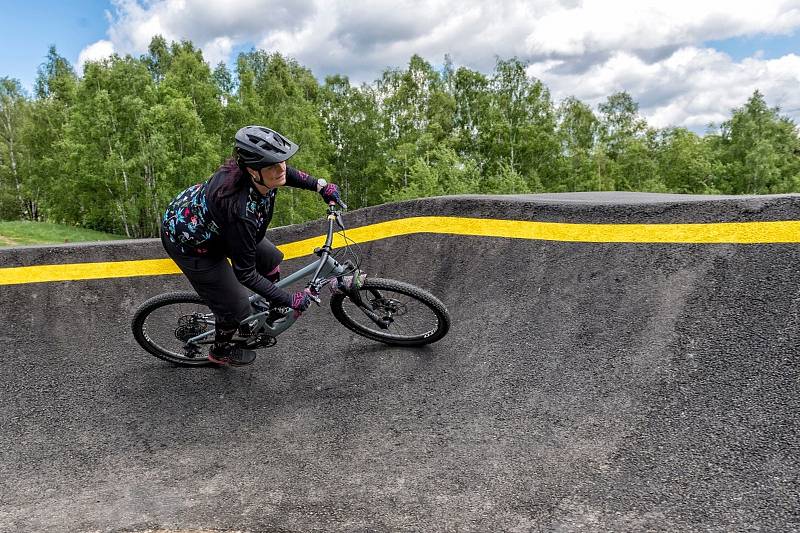 Pumptrack v Tanvaldě.