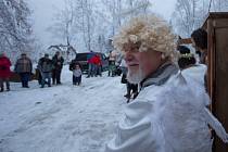 Tradiční Vánoční hra Tomáše Vůjtka v podání maloskalského amatérského souboru Sběř v Krásné