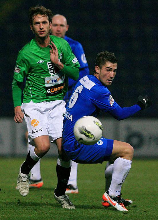 Derby mezi Slovanem Liberec a Baumitem Jablonec skončilo na stadionu U Nisy remízou 2:2.