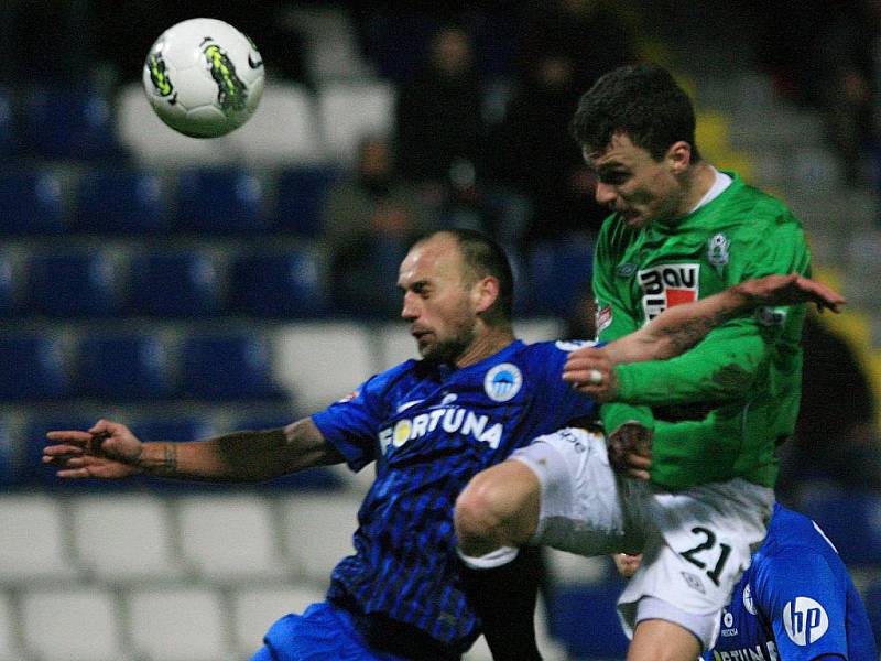 Derby mezi Slovanem Liberec a Baumitem Jablonec skončilo na stadionu U Nisy remízou 2:2.