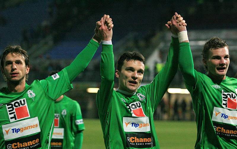 Derby mezi Slovanem Liberec a Baumitem Jablonec skončilo na stadionu U Nisy remízou 2:2.