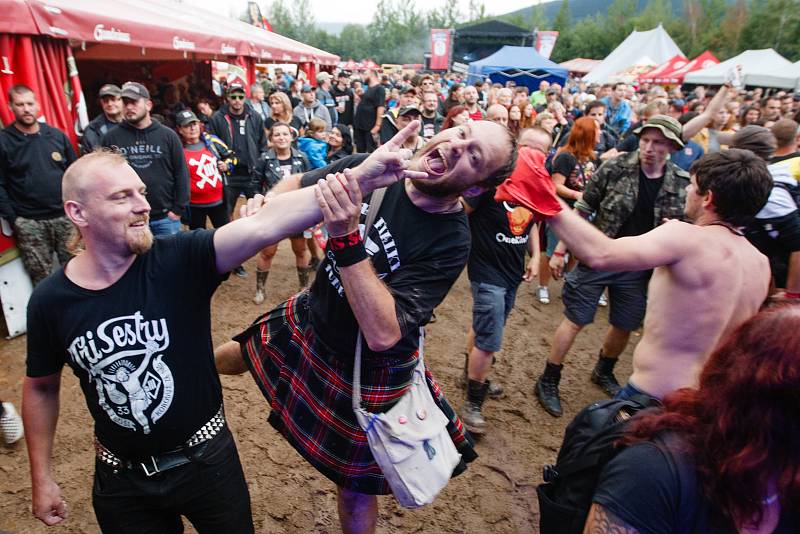 Festival Keltská Noc! 2019 pod skokanskými můstky v Harrachově.