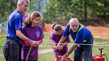 Handi desetiboj 2018, soutěž čtyřčlenných družstev handicapovaných sportovců O pohár města Tanvaldu, proběhl 4. září v Tanvaldu.