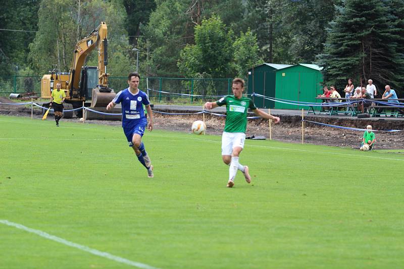 První zápas FORTUNA:DIVIZE C hrálo hamrovské áčko na domácím hřišti. O vítězi rozhodly penalty, tentokrát ale pro soupeře.