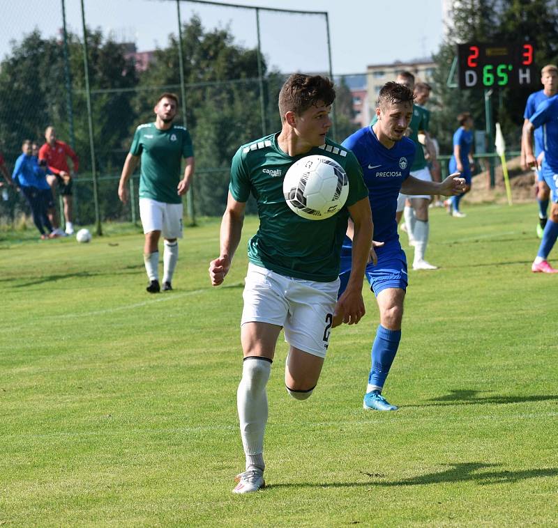 Domácí jablonecká rezerva v derby s libereckým Slovanem soupeři podllehla.