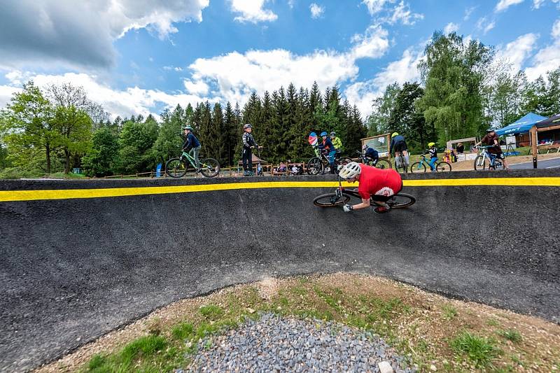 Pumptrack v Tanvaldě.