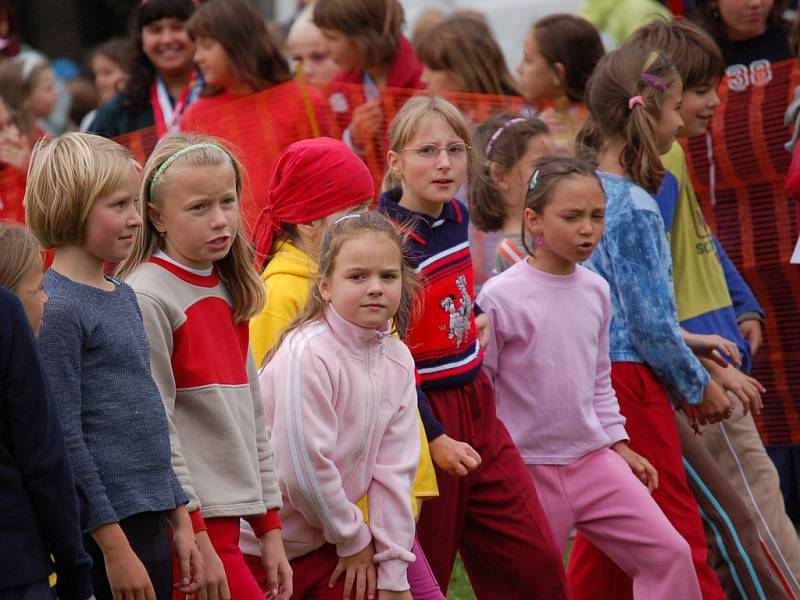 1. závod O pohár běžce Tanvaldu.