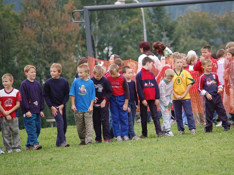 1. závod O pohár běžce Tanvaldu.