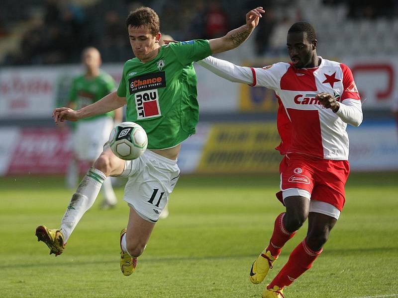 Fotbalisté Baumitu Jablonec stojí před branami finále Ondrášovka Cupu. V cestě jim však stála pražská Slavia, tým, pro který je výhra v národním poháru prakticky jedinou cestou do fotbalové Evropy. Utkali se ve středu odpoledne.