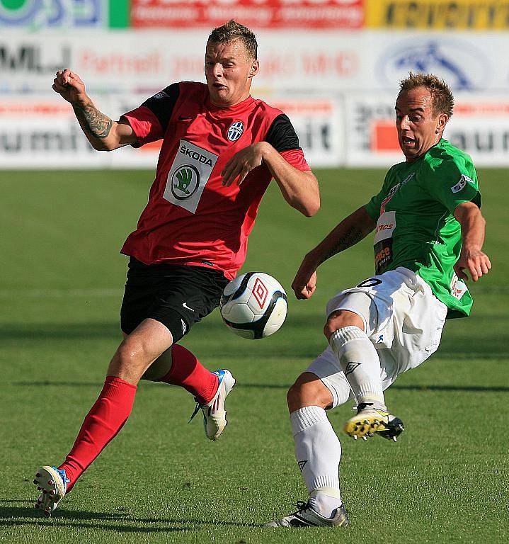 Bez gólu skončil v pondělí poslední zápas úvodního kola fotbalové první ligy v Jablonci. Domácí Baumit v něm remizoval s Mladou Boleslaví 0:0.