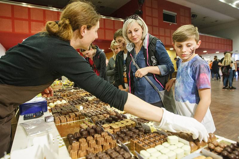 Čokoládový festival, konaný ve dnech 22. - 24.3. v Kulturním centru v Turnově