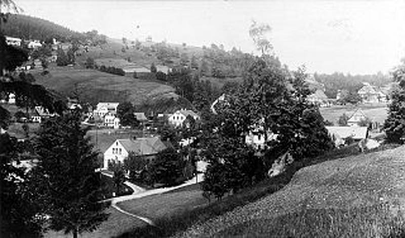 Historické fotografie Janova nad Nisou.