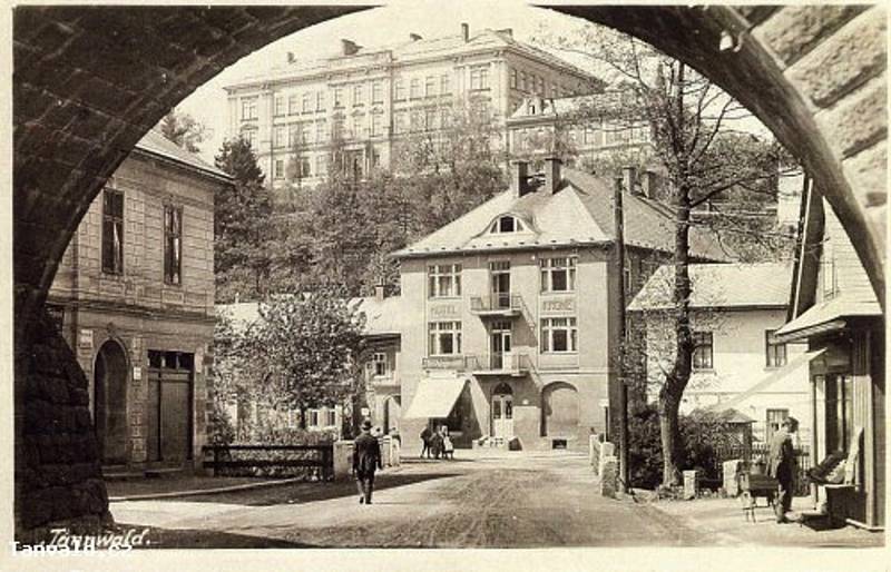 Historické fotografie Tanvaldu.