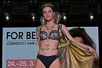 Módní přehlídka luxusního spodního prádla turnovské značky Werso Fashion se konala v pátek 24. března na výstavišti PVA EXPO v Praze - Letňanech.