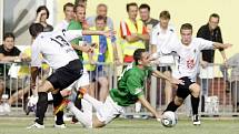 Baumit Jablonec ve středečním přípravném utkání remizoval s Hradcem Králové (v bílém) 1:1.