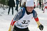 EYOWF 2011. Biatlon - dívky individuálně 10 kilometrů se jel v úterý v jabloneckých Břízkách. Vítězka závodu Laura Dahlmeier (GER).