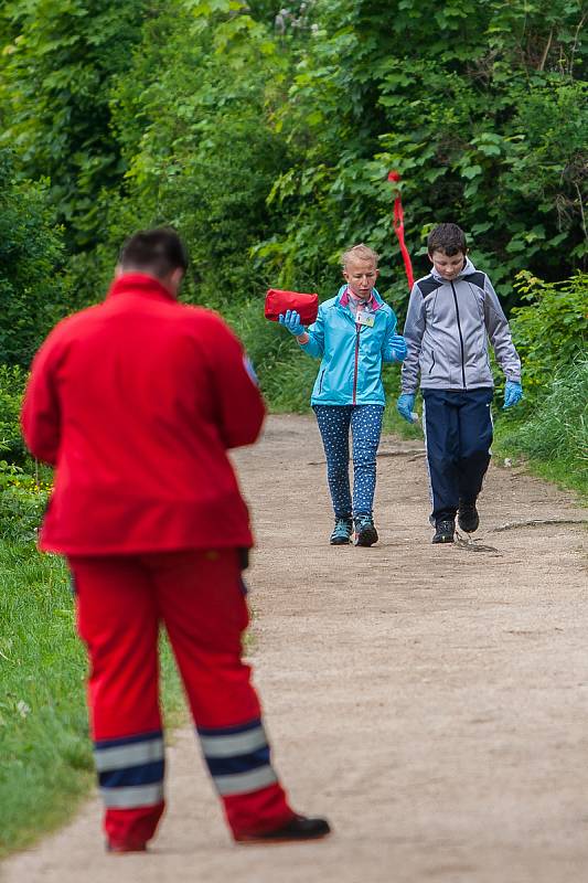 Krajské kolo Helpíkova poháru Libereckého kraje, zdravotně výchovné soutěže v první pomoci pro žáky pátých tříd základních škol, proběhlo 16. května u vodní nádrže Mšeno v Jablonci nad Nisou.