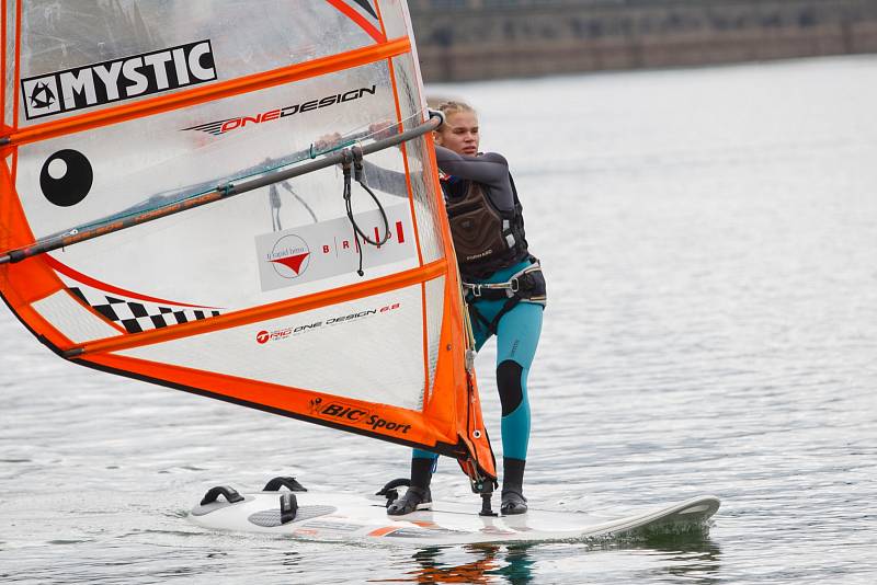 Skiregata 2019 na přehradě Mšeno