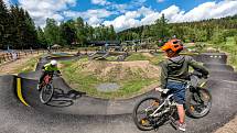 Pumptrack v Tanvaldě.