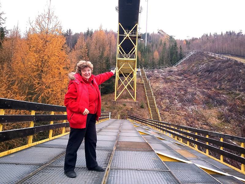 Lenka Konvalinková miluje Harrachov a hory kolem něj.