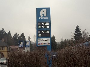 Podívejte se, kolik stojí nafta a benzín u některých pump na Jablonecku a Železnobrodsku.