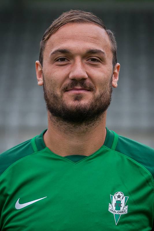 Útočník Martin Doležal, hráč FK Jablonec na snímku z 25. července.