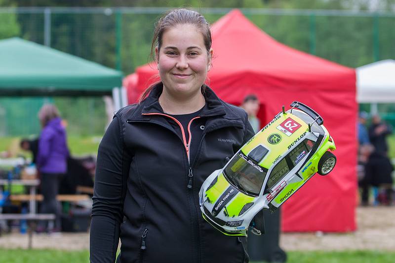 Čtvrtý závod Safari Cupu, RC Rally Bohemia, se uskutečnil 20. května v Albrechticích v Jizerských horách. Na snímku Martina Korhelová.