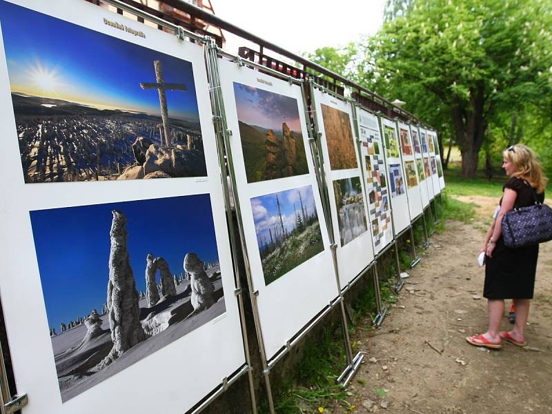 Vítězné snímky soutěže Zaostřeno na Jizerky jsou několikrát vystavovány