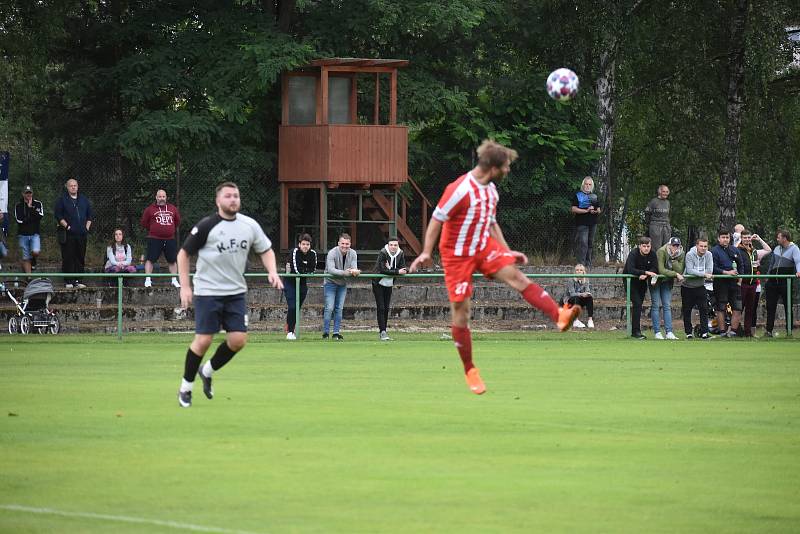 Zápas I.B třídy skončil remízou 2:2.