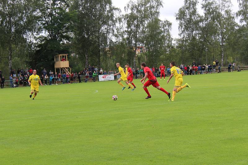 První a zároveň premiérový zápas domácích v divizi. FK Jiskra Mšeno - FK Čechie Výkáň 3:1 (1:0). V červených dresech FK Mšeno. Na zápas se přišlo podívat 150 diváků.