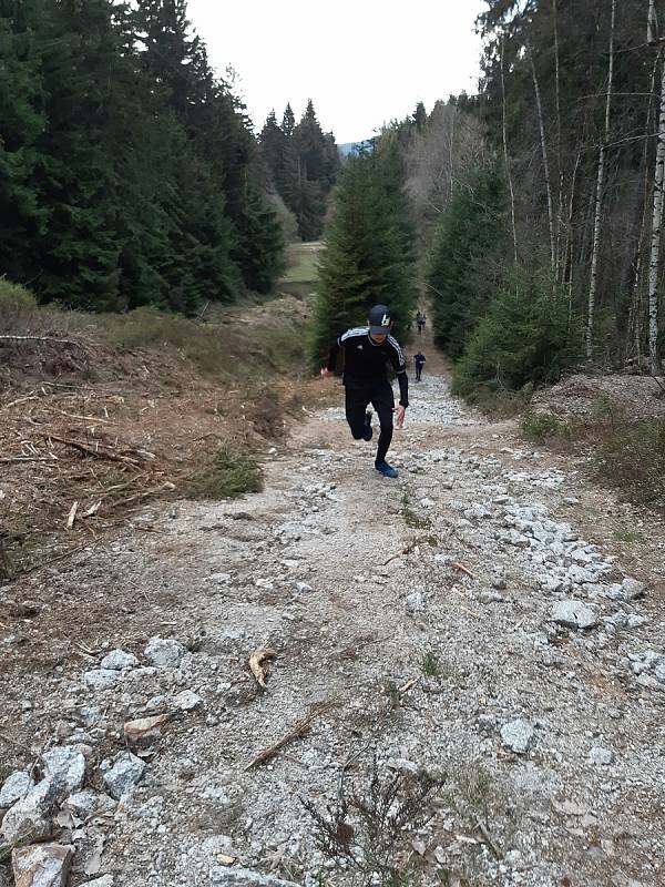 Konečně se můžou setkávat a v omezeném počtu trénovat společně. A  hráči všech věkových kategorií HC Vlci naplno to využívají.