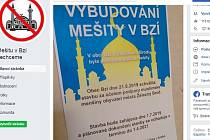 Poplašná zpráva o plánované stavbě mešity ve Bzí u Železného Brodu