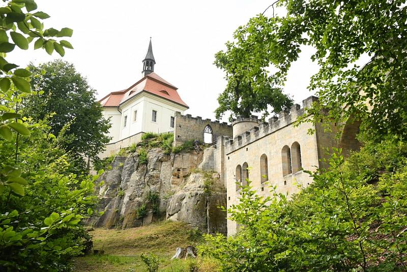 Hrad Valdštejn.