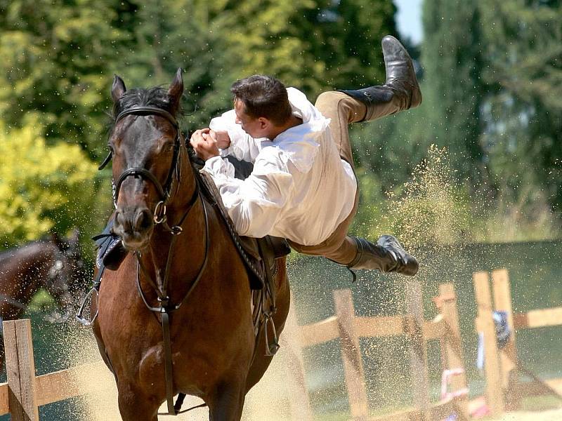 Na zámku Sychrov mají novou atrakci – koňské divadlo Kentaur.