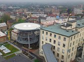 Krajská nemocnice Liberec - pohled na heliport
