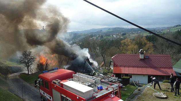 Ve středu v 15 hodin byl ohlášen požár roubené chalupy v části Malá Horka na území obce Železný Brod. Požár se podařilo dostat pod kontrolu v 16 hodin. Poté rozebírali ohořelé střešní konstrukce, přičemž na půdě chalupy našli ohořelé lidské tělo.