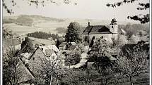 Historické fotografie obce Zlatá Olešnice. FOTO: archiv obce Zlatá Olešnice