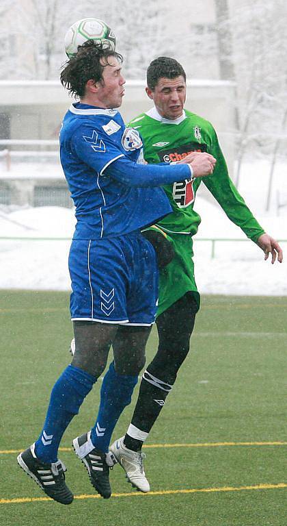 Baumit v přípravě nestačil na druholigovou Vlašim a prohrál 2:3.