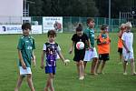 Čtyřicet fotbalových nadějí se letos zúčastnilo oblíbené fotbalové školičky, kterou pořádá už mnoho let mládežnický úsek FK Jablonec.