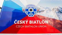 Čeští biatlonisté představili 7. listopadu v Jablonci nad Nisou zbrusu nový servisní kamion.