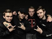 Turnovská rock metalová kapela Anarchia v novém složení.