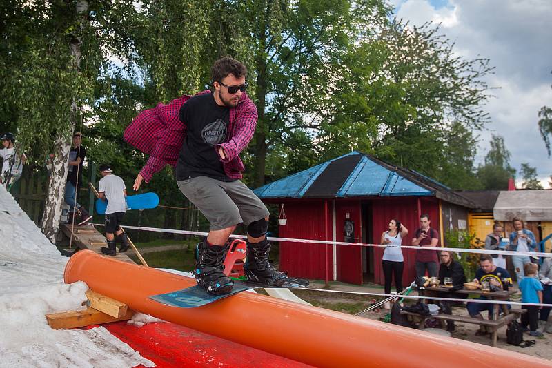 Další ročník oblíbené freestylové akce Jablonec Summer Jib proběhl 20. srpna v areálu Slunečních lázní v Jablonci nad Nisou. Závodníci na lyžích a snowboardu předvedli triky na překážkách na dovezeném sněhu.