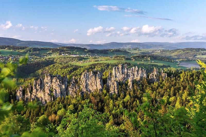 Geopark Český ráj a jeho některé dominanty - Suché skály.