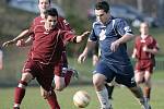 Tanvald doma prohrál s Velkými Hamry B (v modrém) 0:2.