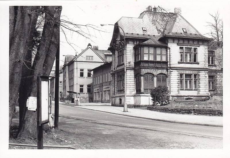 Obec Desná v Jizerských horách. Historické fotografie.