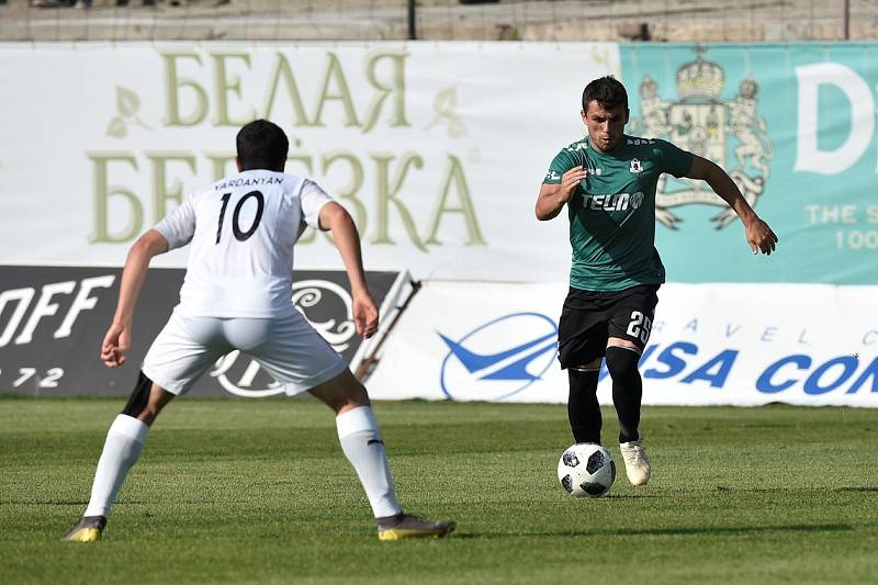 Evropská liga: Pjunik Jerevan - FK Jablonec 2:1.