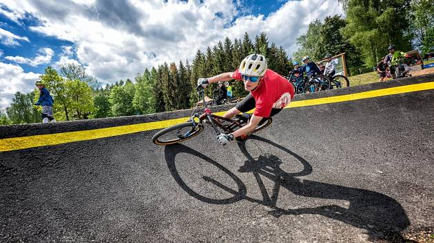 Pumptrack v Tanvaldě.